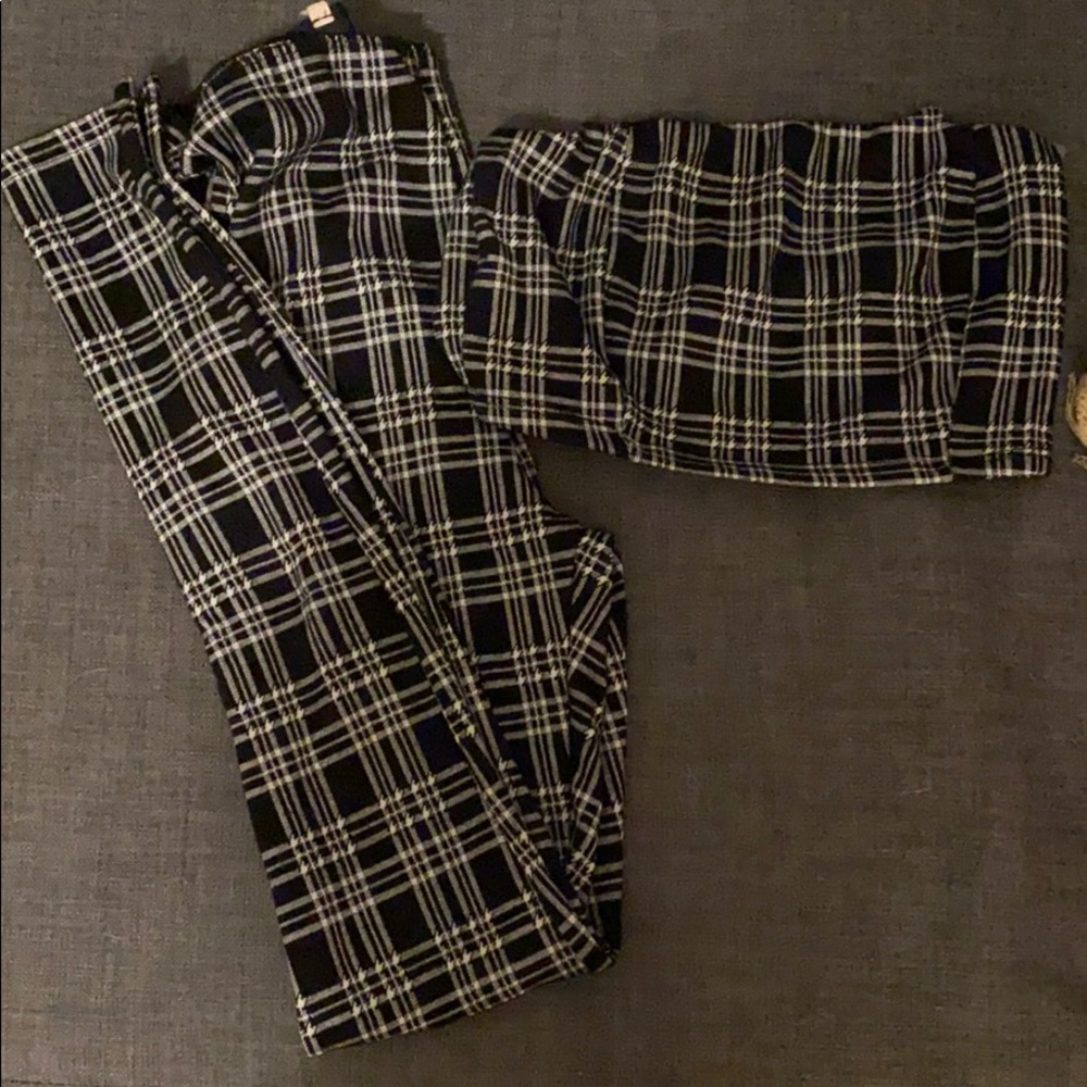 Plaid set